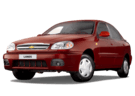 Ворсовые коврики на Chevrolet Lanos 2002 - 2009 в Чите