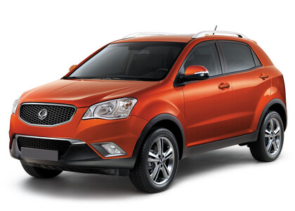 Ворсовые коврики на SsangYong Actyon II 2010 - 2021 в Чите