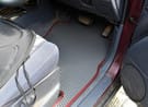 Ворсовые коврики на Toyota Land Cruiser Prado 90 1996 - 2002 в Чите