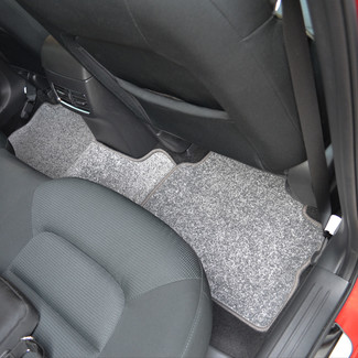 Ворсовые коврики на Mazda CX5 II 2016 - 2025 в Чите