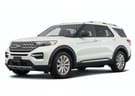 Ворсовые коврики на Ford Explorer VI 2019 - 2025 в Чите