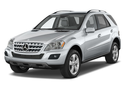 Ворсовые коврики на Mercedes ML (W164) 2005 - 2011 в Чите