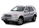 Ворсовые коврики на Mercedes ML (W163) 1997 - 2005 в Чите