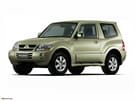 Ворсовые коврики на Mitsubishi Pajero III 1999 - 2006 в Чите