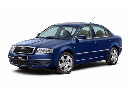 Ворсовые коврики на Skoda Superb I 2002 - 2008 в Чите