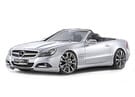 Ворсовые коврики на Mercedes SL (R230) 2001 - 2011 в Чите