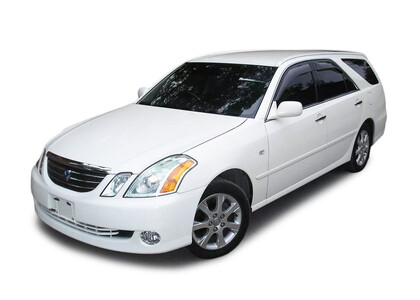 Ворсовые коврики на Toyota Mark II Wagon Blit 2002 - 2007 в Чите