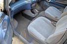 Ворсовые коврики на Toyota Estima Emina (Lucida) 1990 - 2000 в Чите