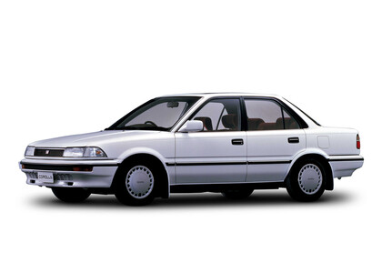 EVA коврики на Toyota Corolla (E9) 1987 - 1993 в Чите