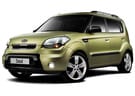 Ворсовые коврики на KIA Soul I 2009 - 2013 в Чите