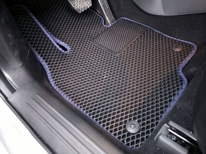Ворсовые коврики на Mazda CX5 II 2016 - 2025 в Чите