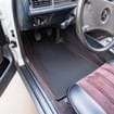 Ворсовые коврики на Mercedes 190 (W201) 1982 - 1993 в Чите