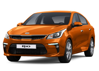 Ворсовые коврики на KIA Rio IV 2016 - 2025 в Чите