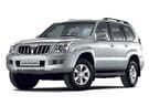 Ворсовые коврики на Toyota Land Cruiser Prado 120 2002 - 2009 в Чите