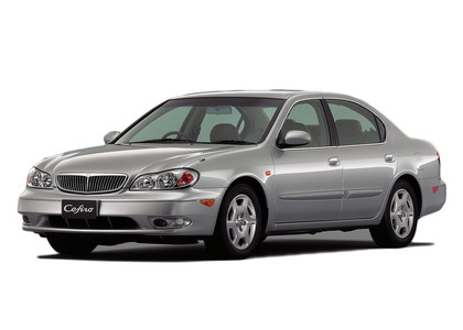 Ворсовые коврики на Nissan Cefiro (A33) 1998 - 2003 в Чите