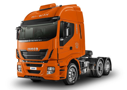 Ворсовые коврики на Iveco Stralis (Hi-Way) 2016 - 2025 в Чите