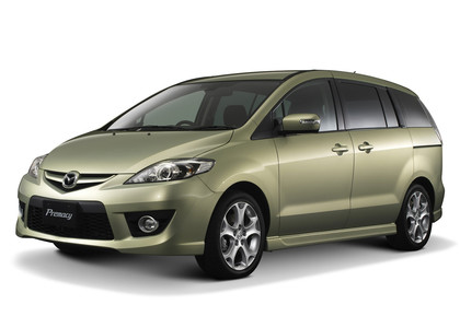 Ворсовые коврики на Mazda Premacy II 2005 - 2010 в Чите