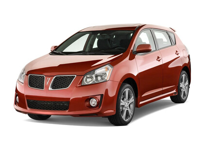 Ворсовые коврики на Pontiac Vibe II 2008 - 2013 в Чите