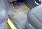 Ворсовые коврики на Opel Corsa D 2006 - 2014 в Чите
