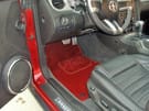 Ворсовые коврики на Ford Mustang V 2004 - 2014 в Чите