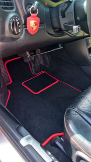 Ворсовые коврики на Porsche 911 (996) 1997 - 2005 в Чите Ворсовые коврики на Porsche 911 (996) 1997 - 2005 в Чите