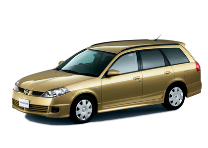 Ворсовые коврики на Nissan Wingroad (Y11) 1999 - 2005 в Чите