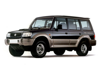 EVA коврики на Hyundai Galloper II 1997 - 2003 в Чите