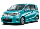 Ворсовые коврики на Honda Freed Spike 2010 - 2016 в Чите