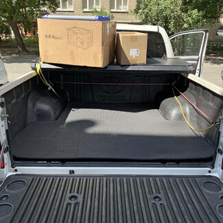 Ворсовые коврики на Toyota Hilux VII 2008 - 2015 в Чите Ворсовые коврики на Toyota Hilux VII 2008 - 2015 в Чите