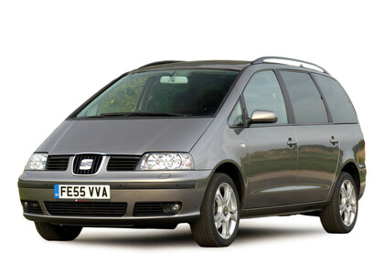 Ворсовые коврики на Seat Alhambra I 1995 - 2010 в Чите