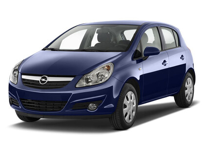Ворсовые коврики на Opel Corsa D 2006 - 2014 в Чите