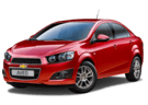 Ворсовые коврики на Chevrolet Aveo II 2011 - 2015 в Чите