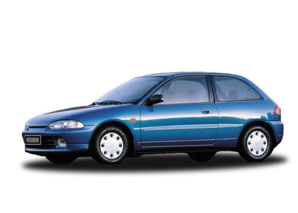 Ворсовые коврики на Mitsubishi Colt IV 1992 - 1996 в Чите