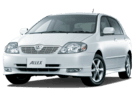 Ворсовые коврики на Toyota Allex 2001 - 2006 в Чите