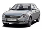 Ворсовые коврики на Lada (ВАЗ) Priora 2007 - 2018 в Чите