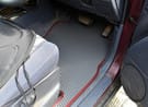Ворсовые коврики на Toyota Land Cruiser Prado 95 1996 - 2002 в Чите