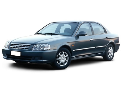 Ворсовые коврики на KIA Magentis I 2000 - 2005 в Чите